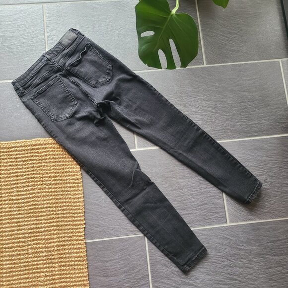 Everlane Black Denim The Curvy High Rise Skinny Jeans Size 27 Regular - Picture 8 of 11